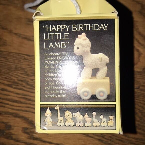 Precious Moments Happy Birthday Little Lamb #1 - Picture 2 of 4